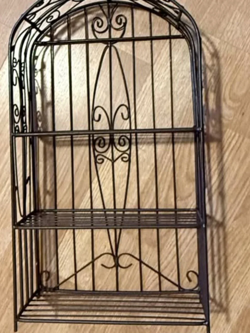 Metal Shelf Tea & Coffee Bar Organizer Shelves for Kitchen and Bathroom Storage